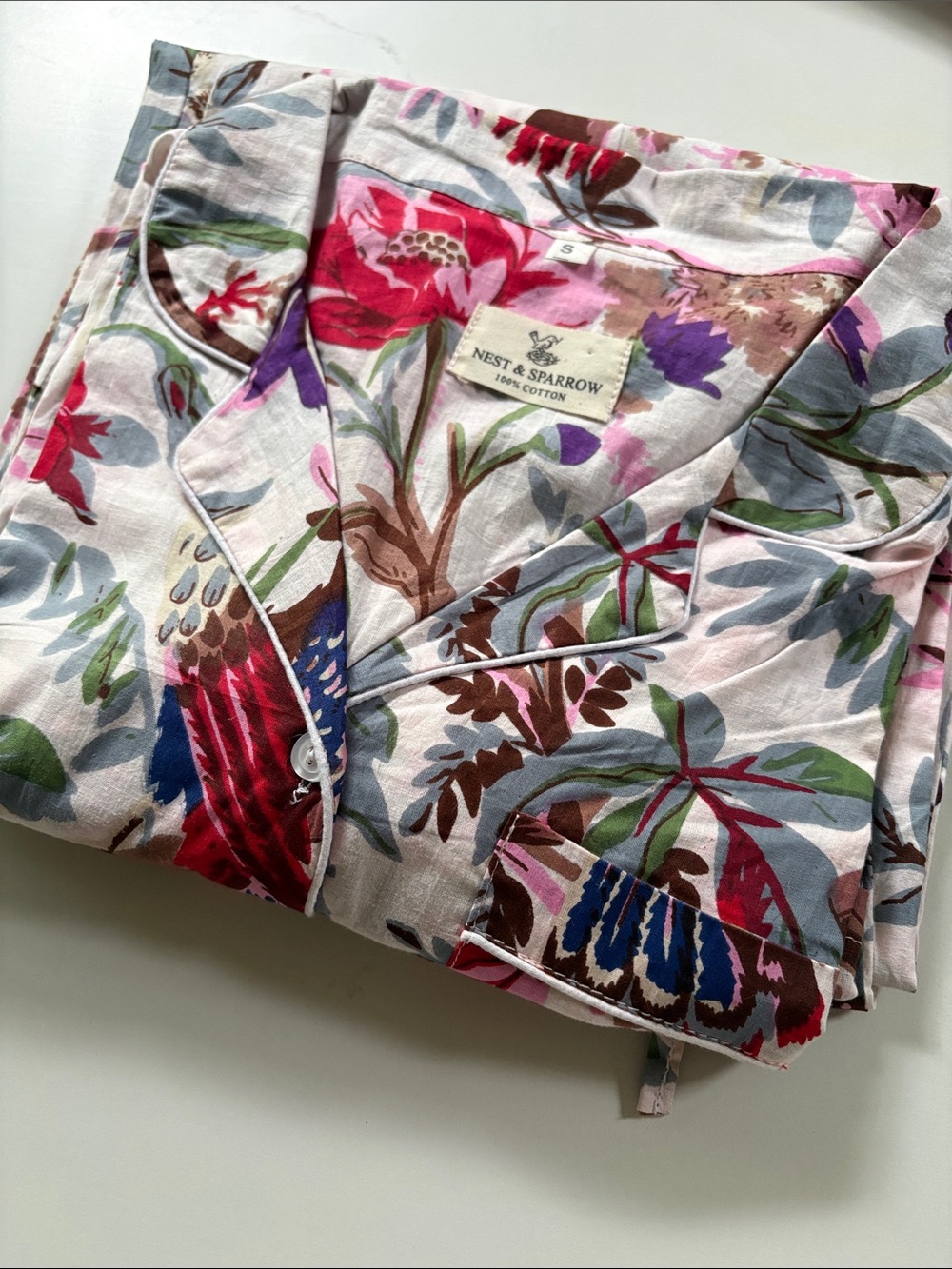 Floral Cotton Women's pajama set Multicolor